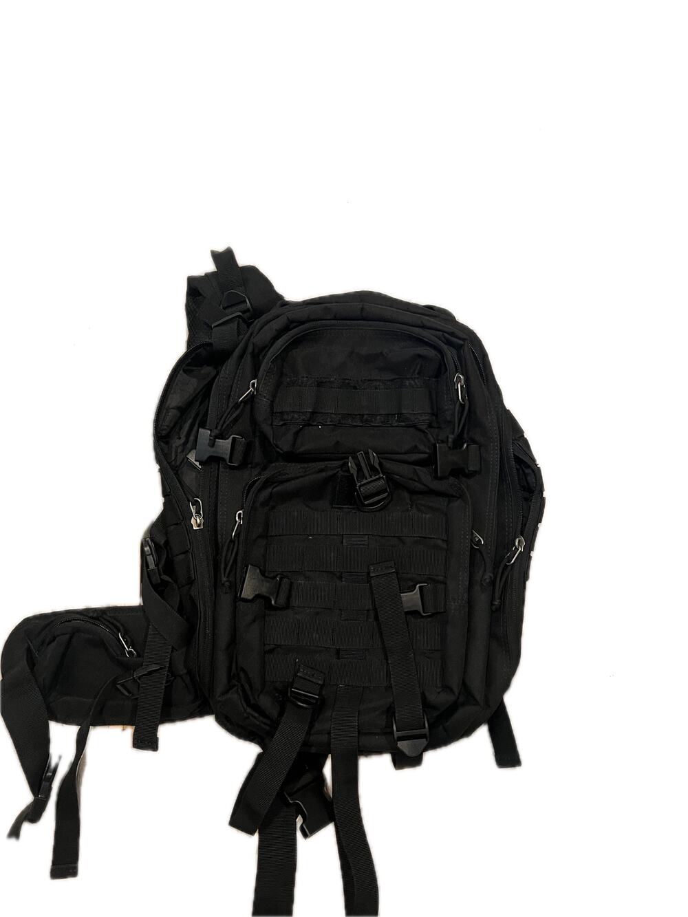 Reebow Black Tactical Backpack Small 21L